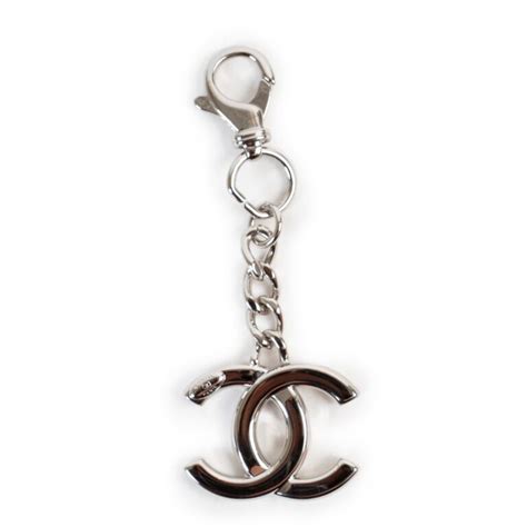 chanel keychain price|authentic chanel keychain.